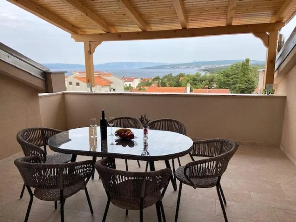 Apartment In Punat With Sea View, Terrace, Air Conditioning, Wifi 4534-4